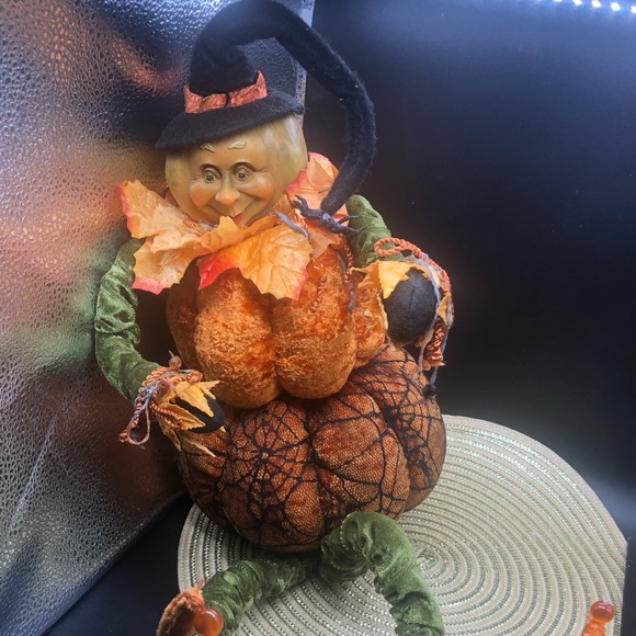 Mark Robert’s vintage undisplayed fall pumpkins fairy